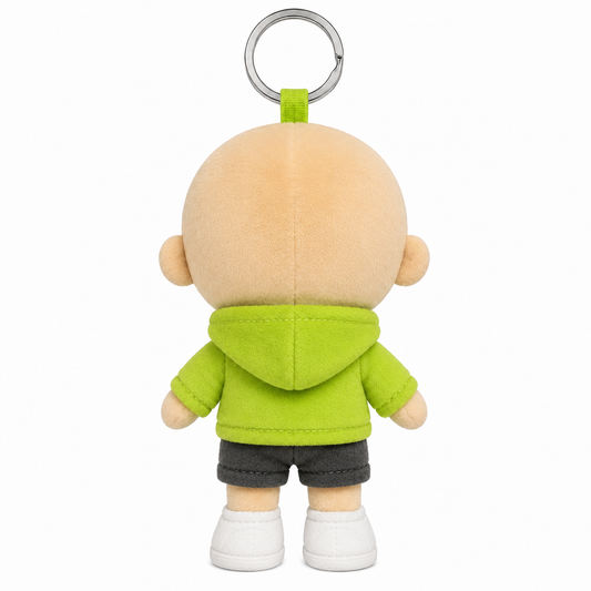 Fisherman Plush Keychain
