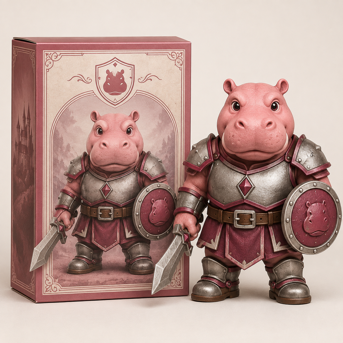 Pink Soldier Vinyl Figure